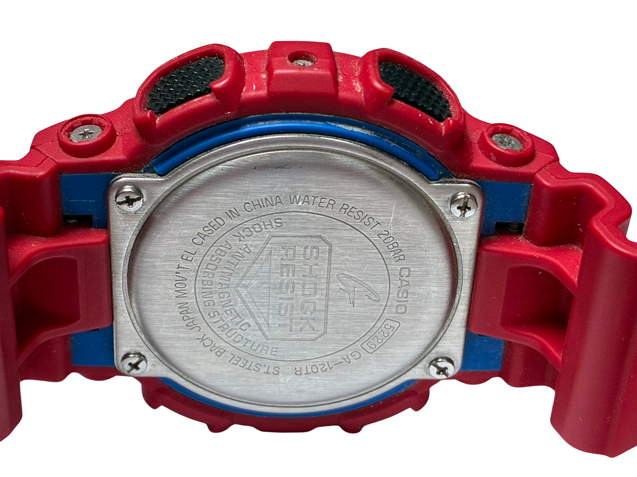 Casio GShock GA120TR4A Tricolor Series AnalogDigital Watch