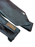 Hermes Silk Tie Black