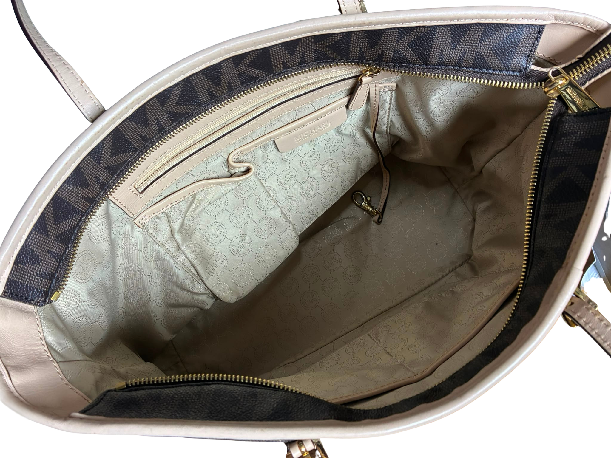 Michael Kors GTVT2B Jet Set PVC Travel Tote Bag