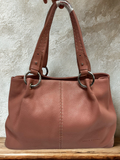 Braun Buffel Shoulder Bag Leather Pink