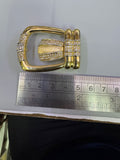 750 Yellow Gold Diamond Buckle