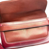Cartier, MUST DE CARTIER Burgundy Leather Clutch Pochette