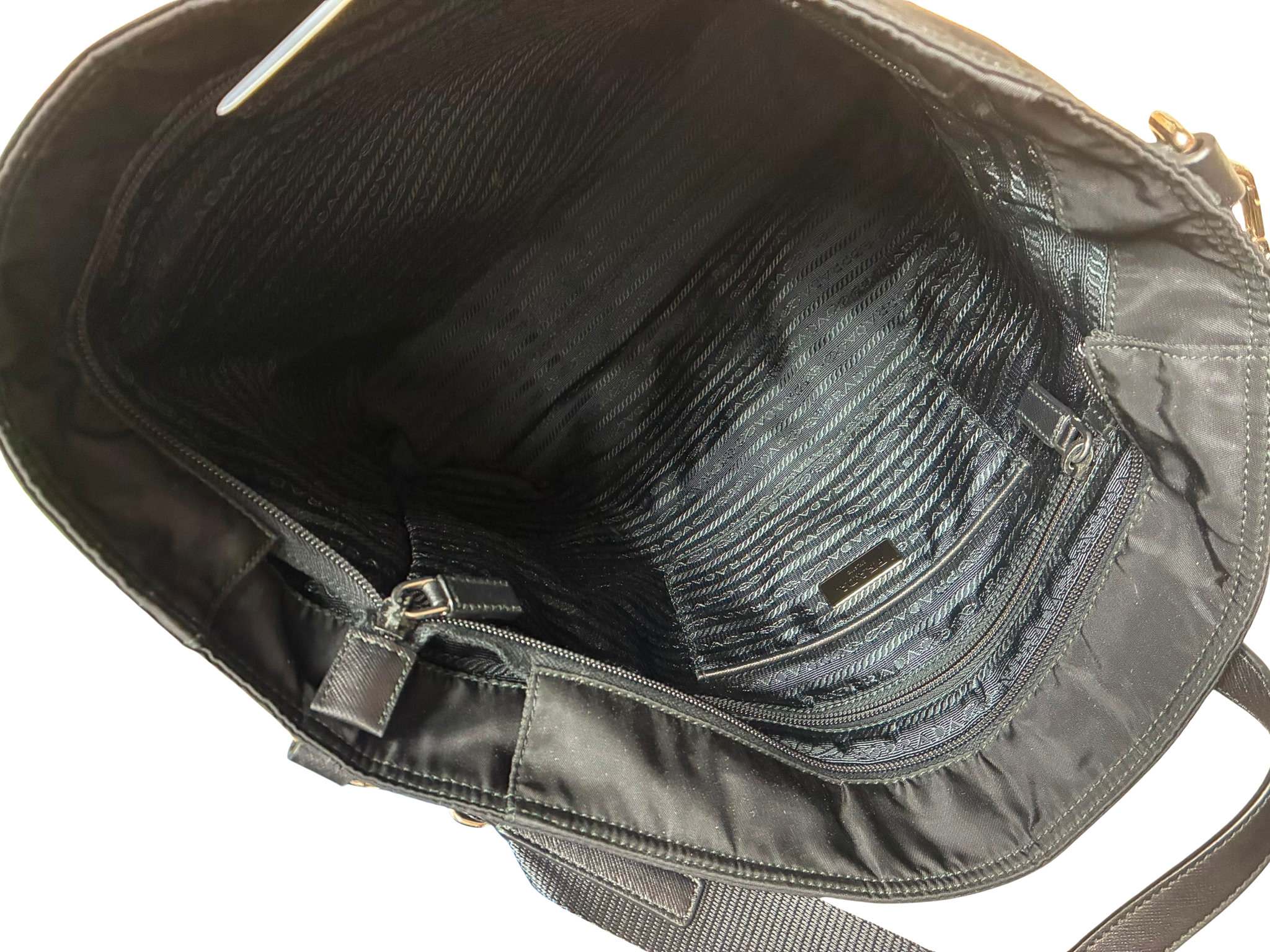 Prada 2Way Tessuto Nylon Tote Bag