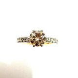 18KRG Diamond Ring