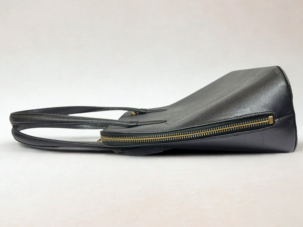 Lancel Black Top Handle Handbag