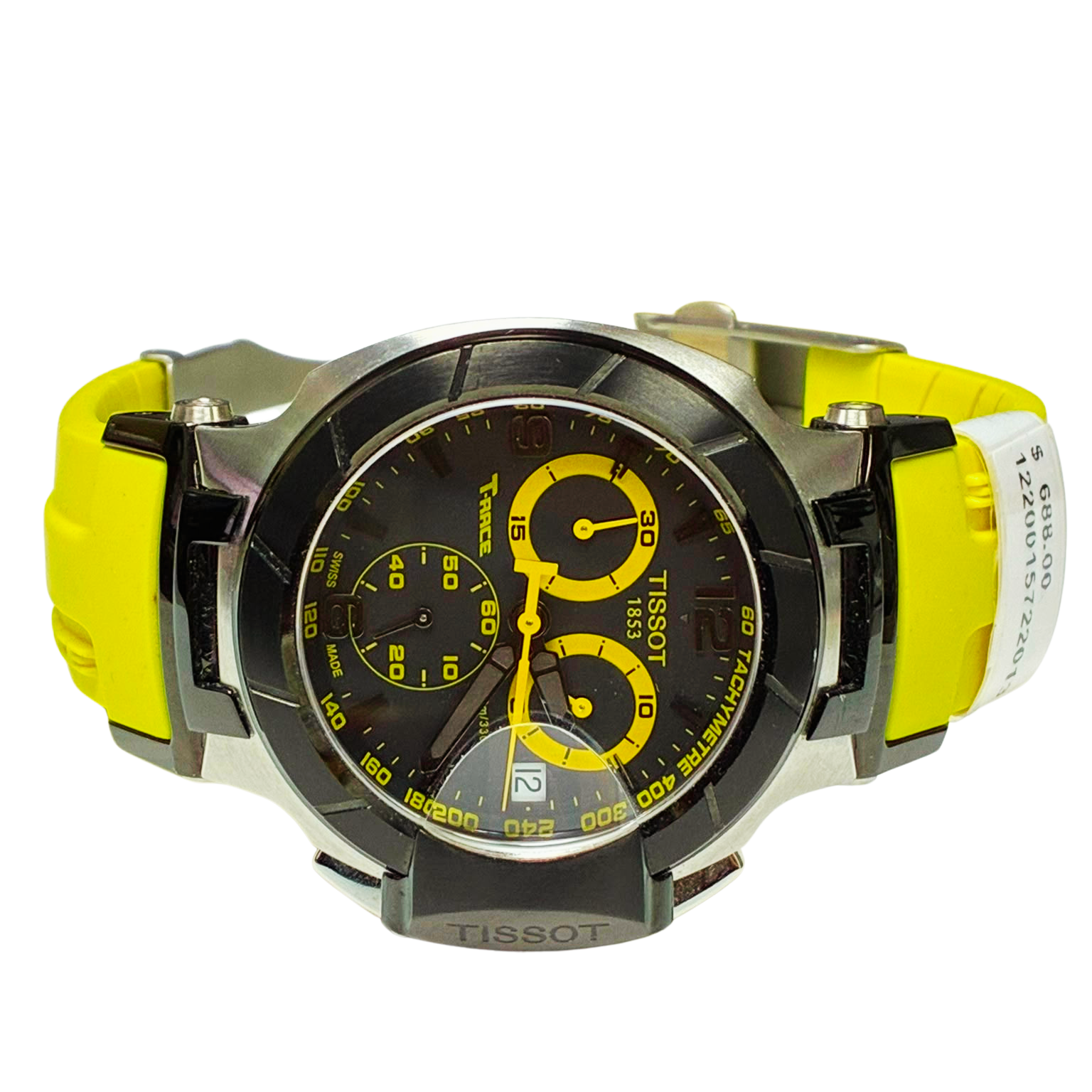 Tissot T048417A TRace Quartz Chronograph Yellow And Black Watch