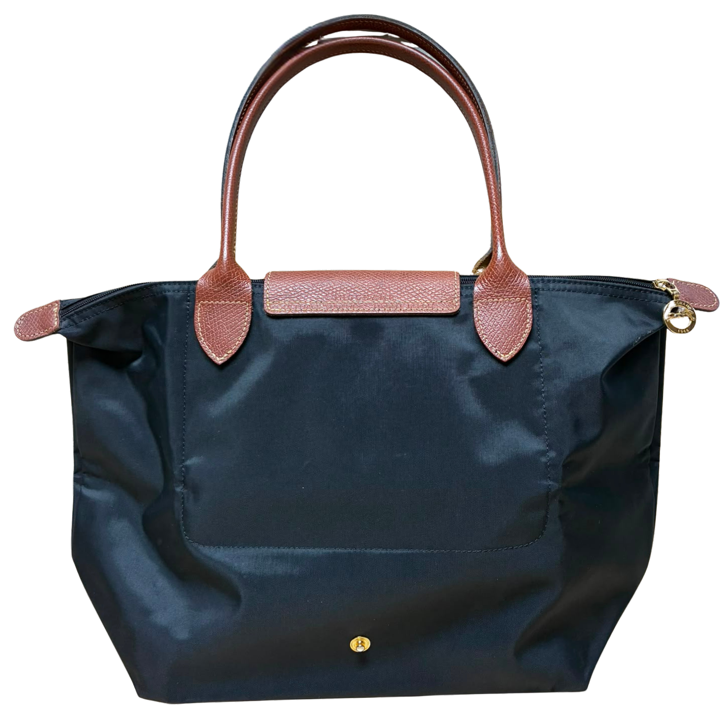 Longchamp Le Pliage Original Tote Bag Black Nylon Medium Secondary image
