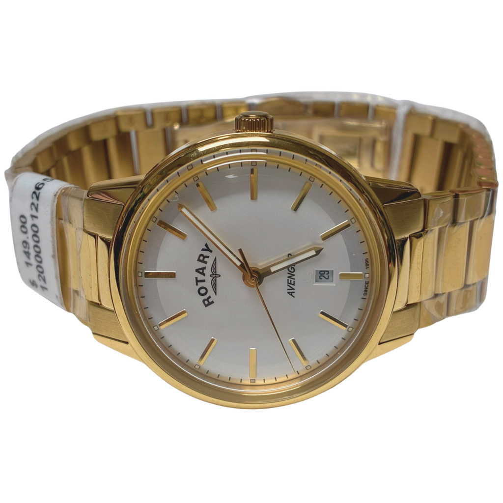Rotary GB0534302 Avenger Gold Plated Mens Watch