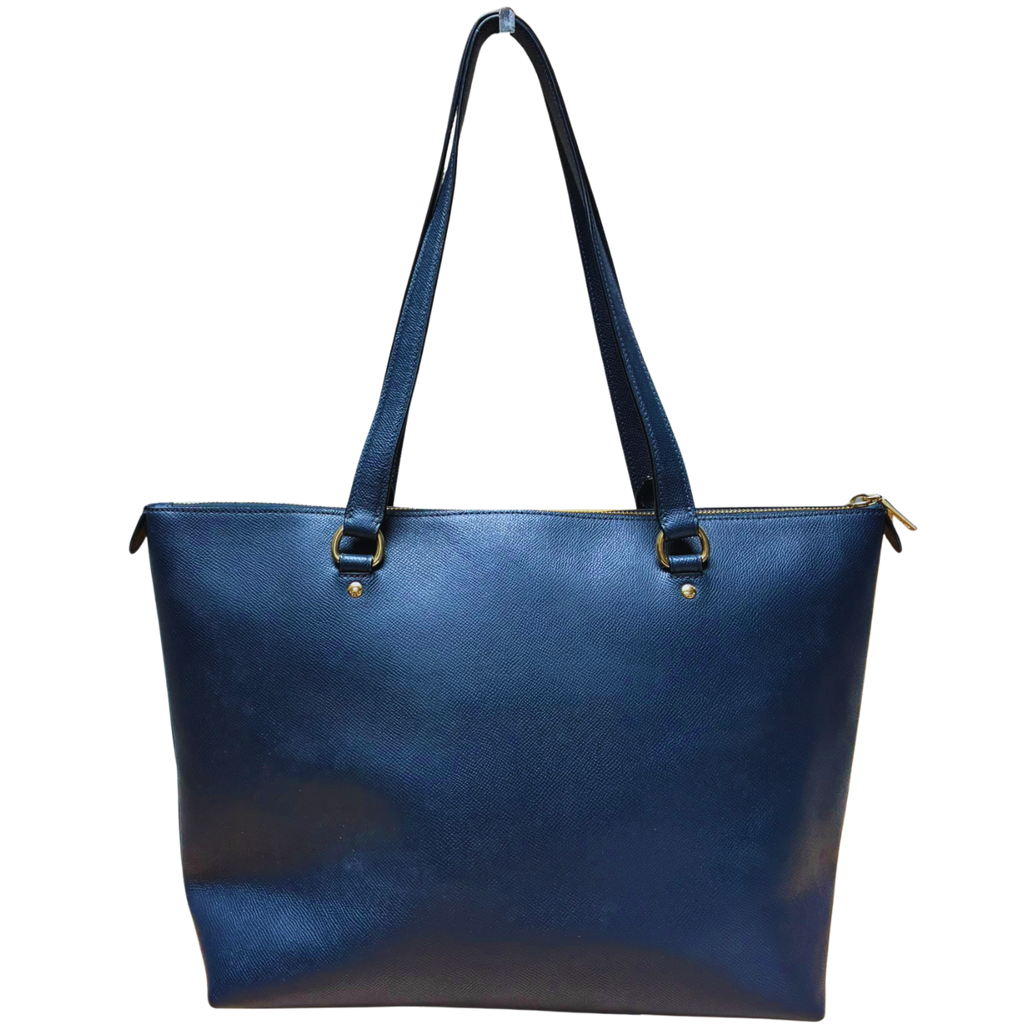 Coach A2266 F79608 Gallery Tote in Midnight Blue