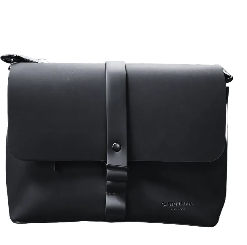 Gaston Luga Splash Crossbody Bag Black