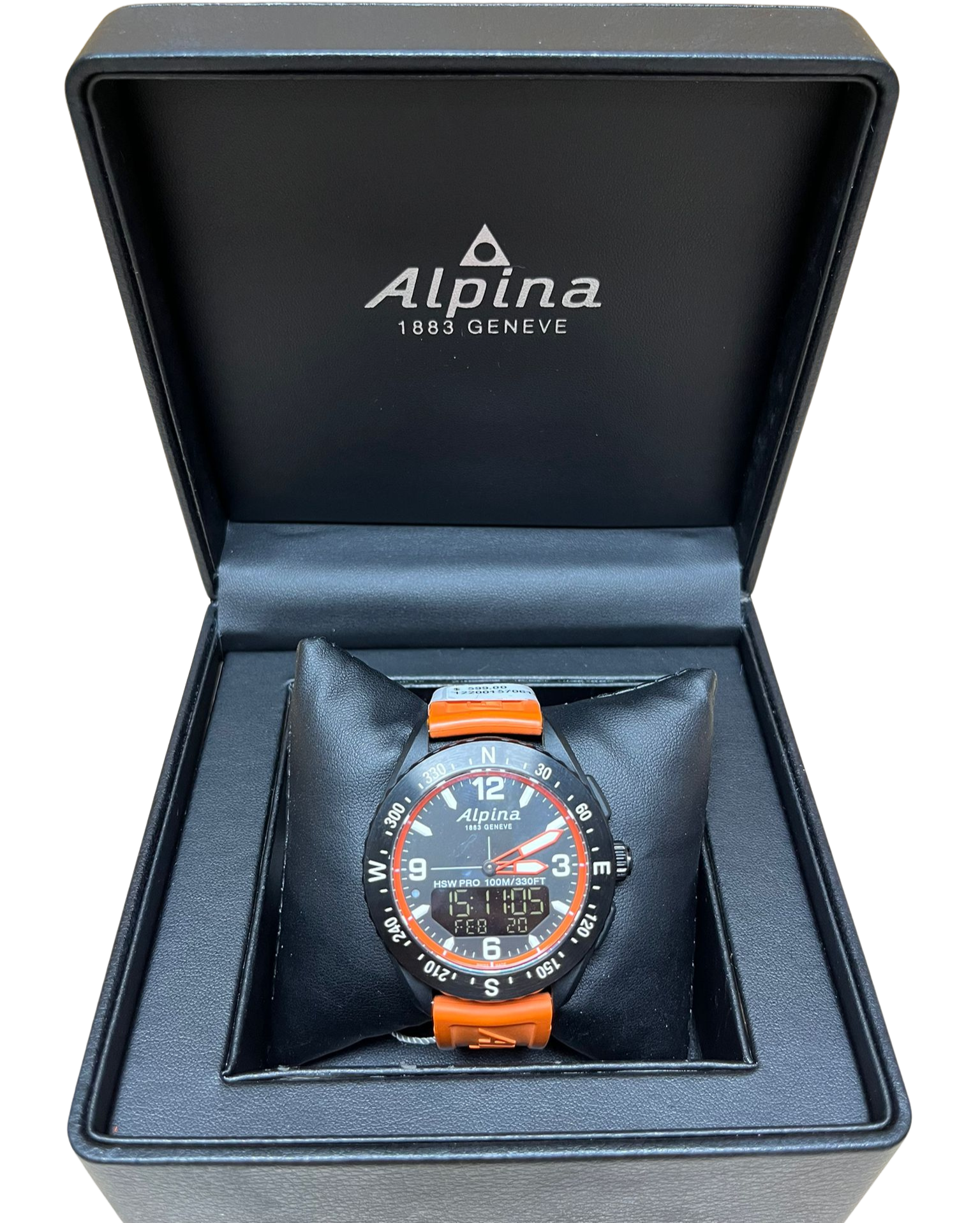 Alpina Geneve Mens AlpinerX Smartwatch B202SMF112
