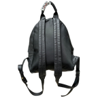 Oroton Lilly Small Backpack Black Pebbled Leather