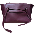 Celine Small Belt Bag Burgundy