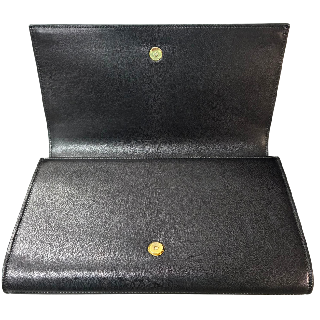 Saint Laurent Belle De Jour Clutch Black