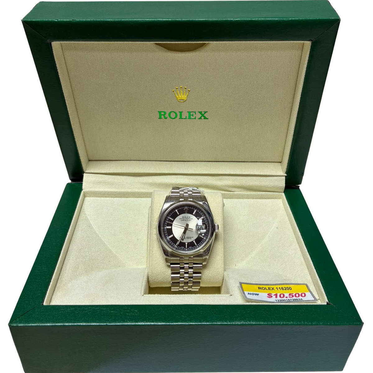 Rolex 116200 Datejust 36 Mens Watch