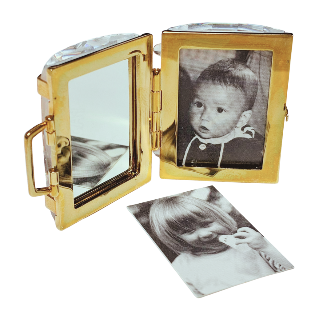 Swarovski 210821 Secrets Suitcase Miniature Folding Picture Frame