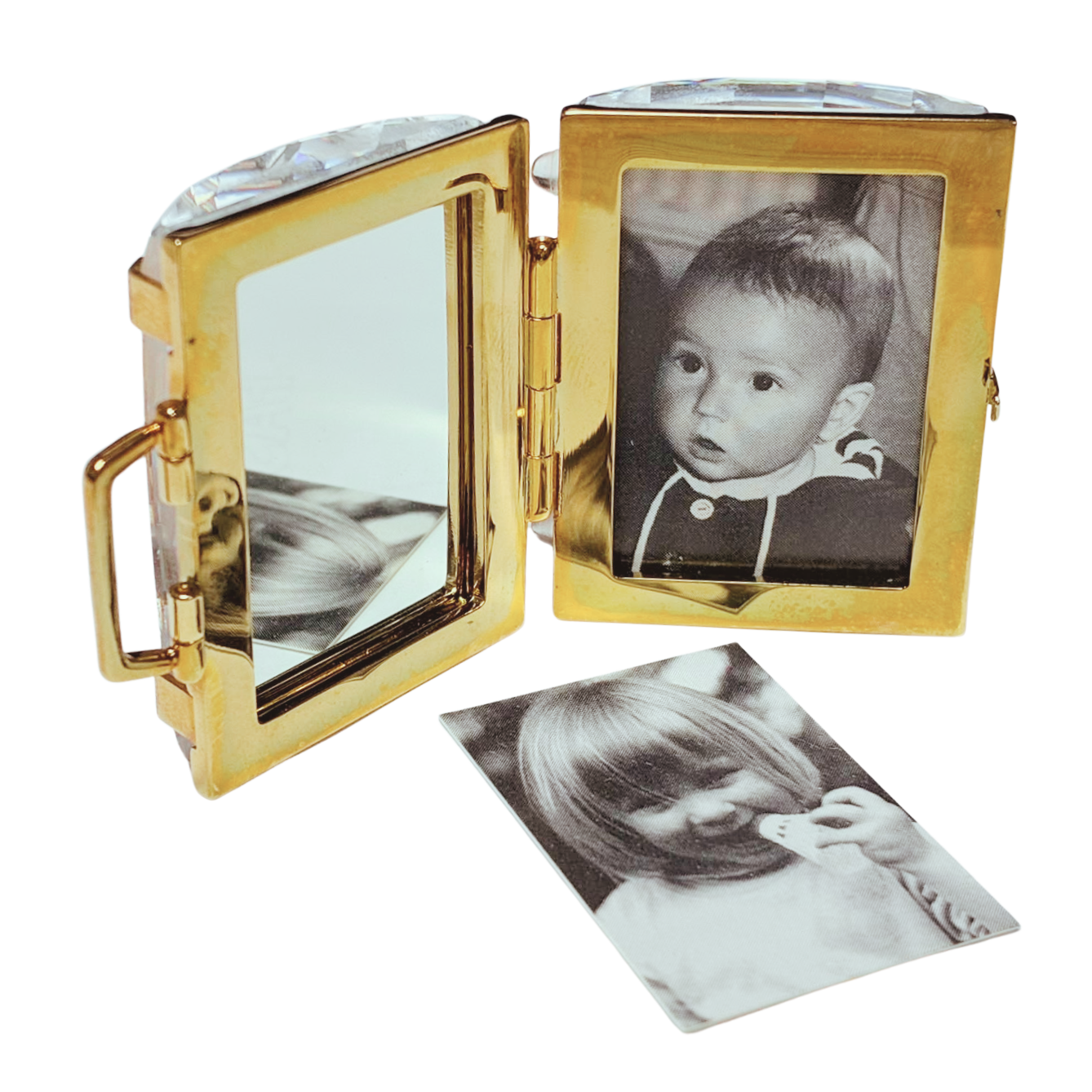 Swarovski 210821 Secrets Suitcase Miniature Folding Picture Frame