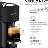 Nespresso® Vertuo Next Coffee Machine, Glossy Black