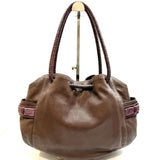 Cole Haan Dark Brown Leather Shoulder Bag