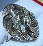 PT900 MD 4.00 16.9G Size 7.5 Diamond Ring