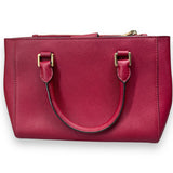 MIchael Kors Leather Tote Bag Wine Red