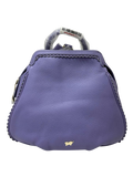 Braun Buffel Backpack Leather Purple