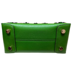 Michael Kors Mercer Floral Embellished Tote Vibrant Green Leather