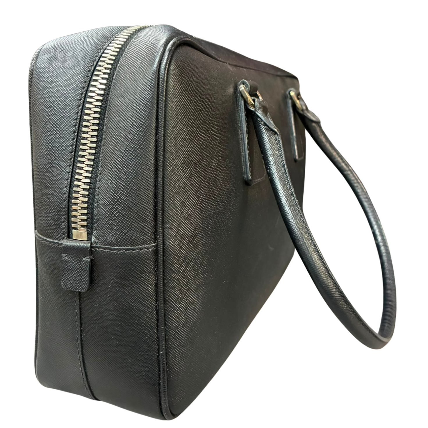 Prada Saffiano Lux Bauletto Bag