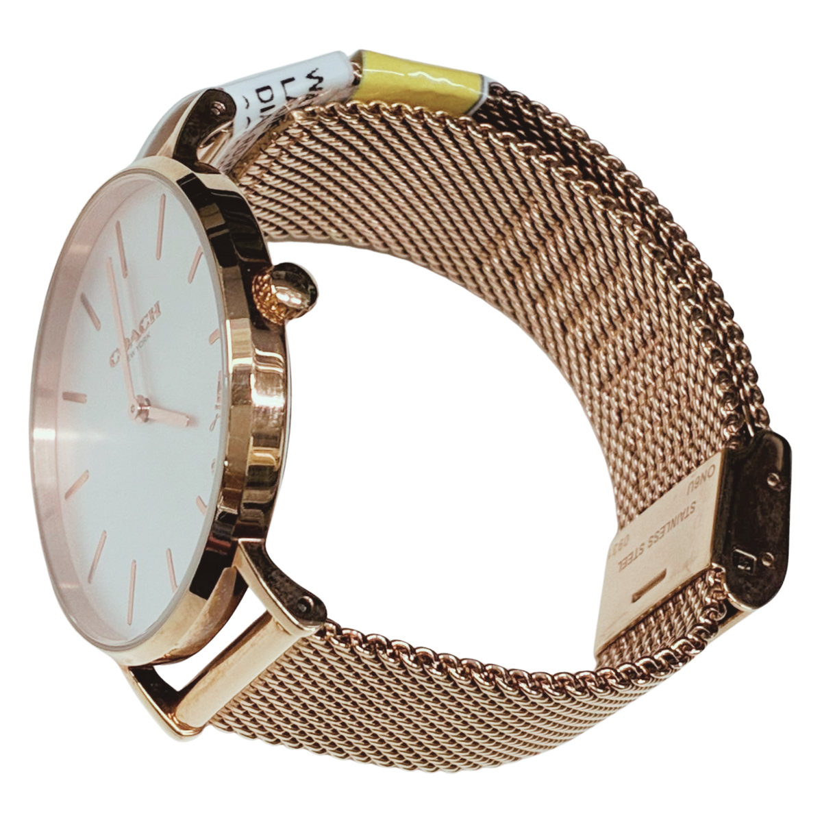 Coach CA.120.7.34.1599 Perry 36mm Rose Gold Mesh Womens Watch
