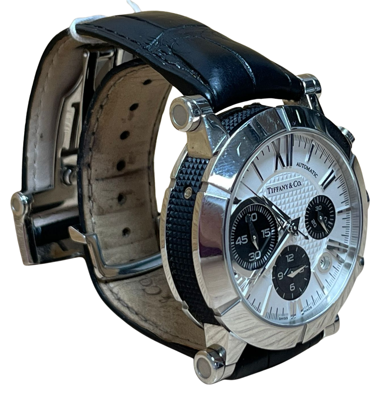 Tiffany And Co Atlas Gent Chronograph Automatic Watch