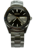 Seiko Mens Essential Stainless Steel Watch Gray Dial SUR343P1