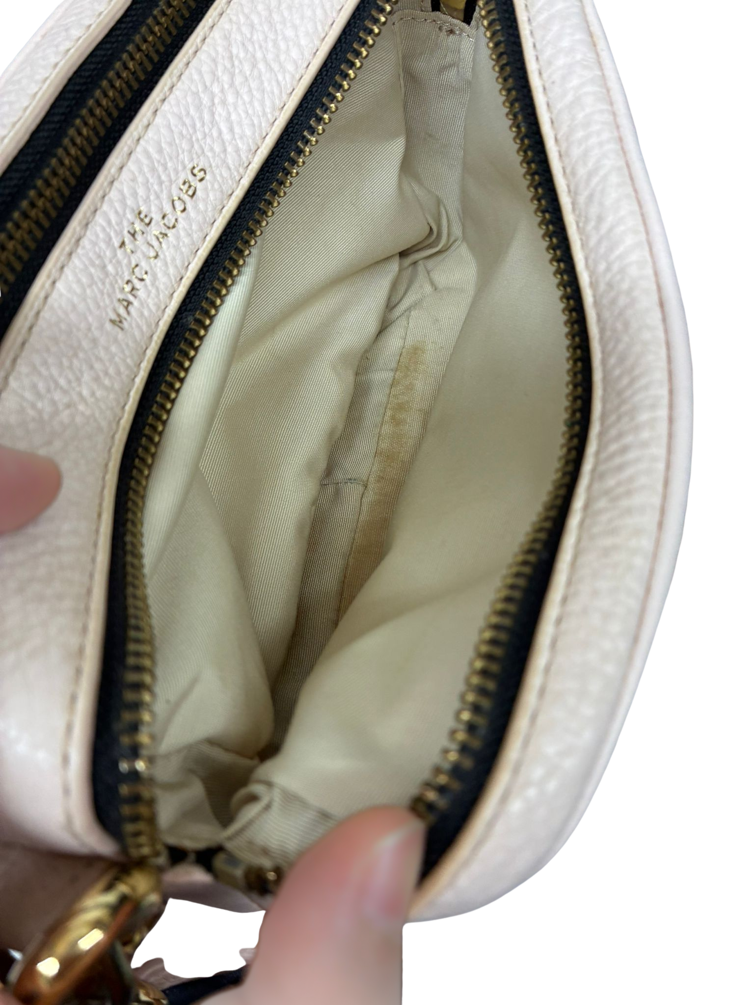 Marc Jacobs The Softshot 21 Leather Handbag Light Pink
