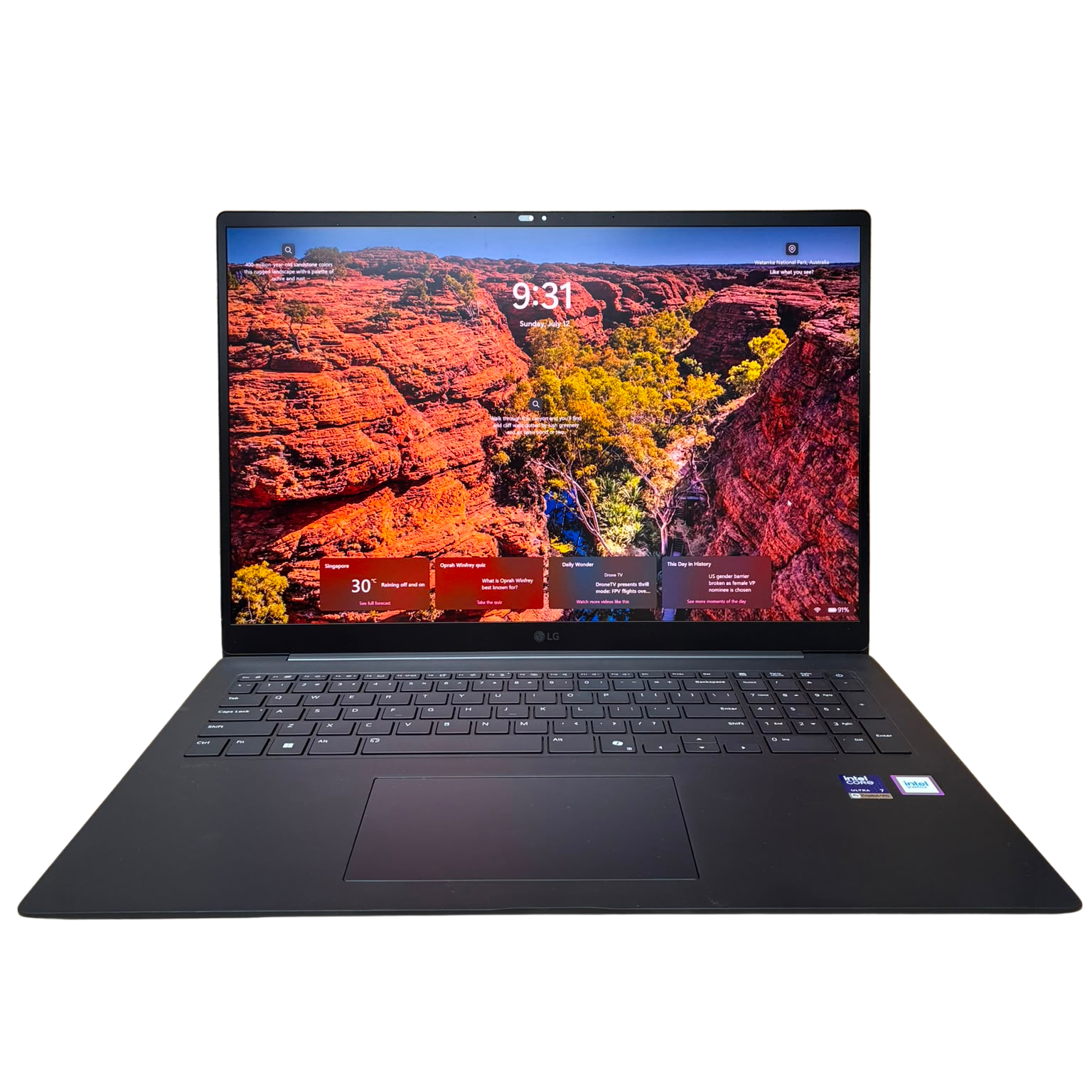 LG Gram Pro 17Z90U Laptop 17in 2.5K U7 32+500GB Black Main image