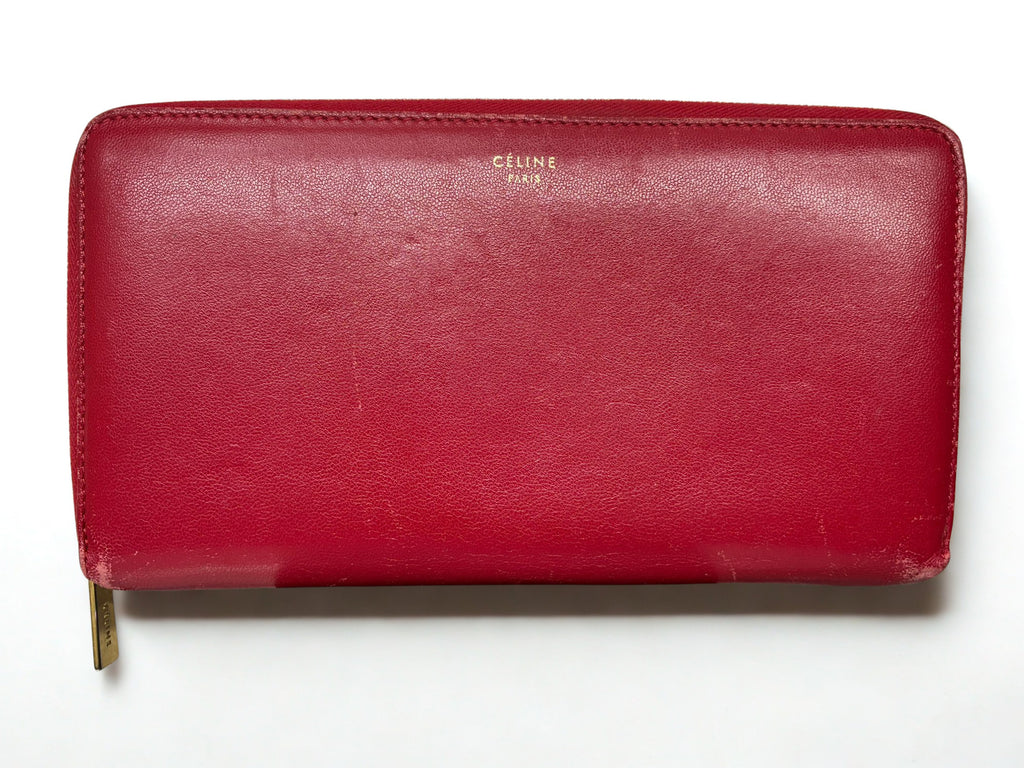 Celine Large Zipped Multifunction Wallet