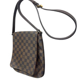 Louis Vuitton Musette Salsa Damier Ebene Monogram Shoulder Bag Crossbody Purse