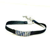 Christian Dior Navy Demin Trotters Bracelet