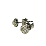 750WG D18 Diamond Earring 1.5G