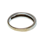 10K White Gold Diamond Ring 2.5GM