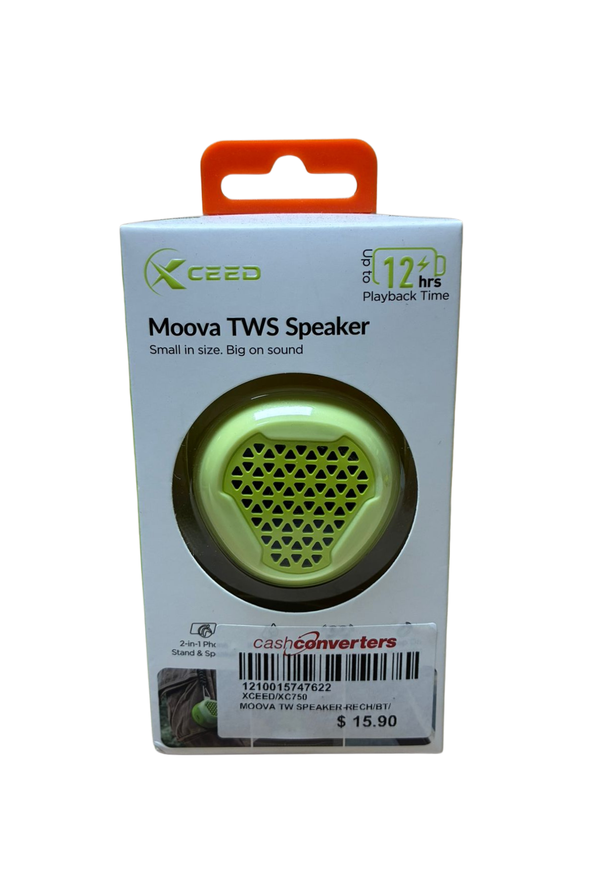 XCEED XC750 MOOVA Magnetic Bluetooth Speaker Black Green Secondary image