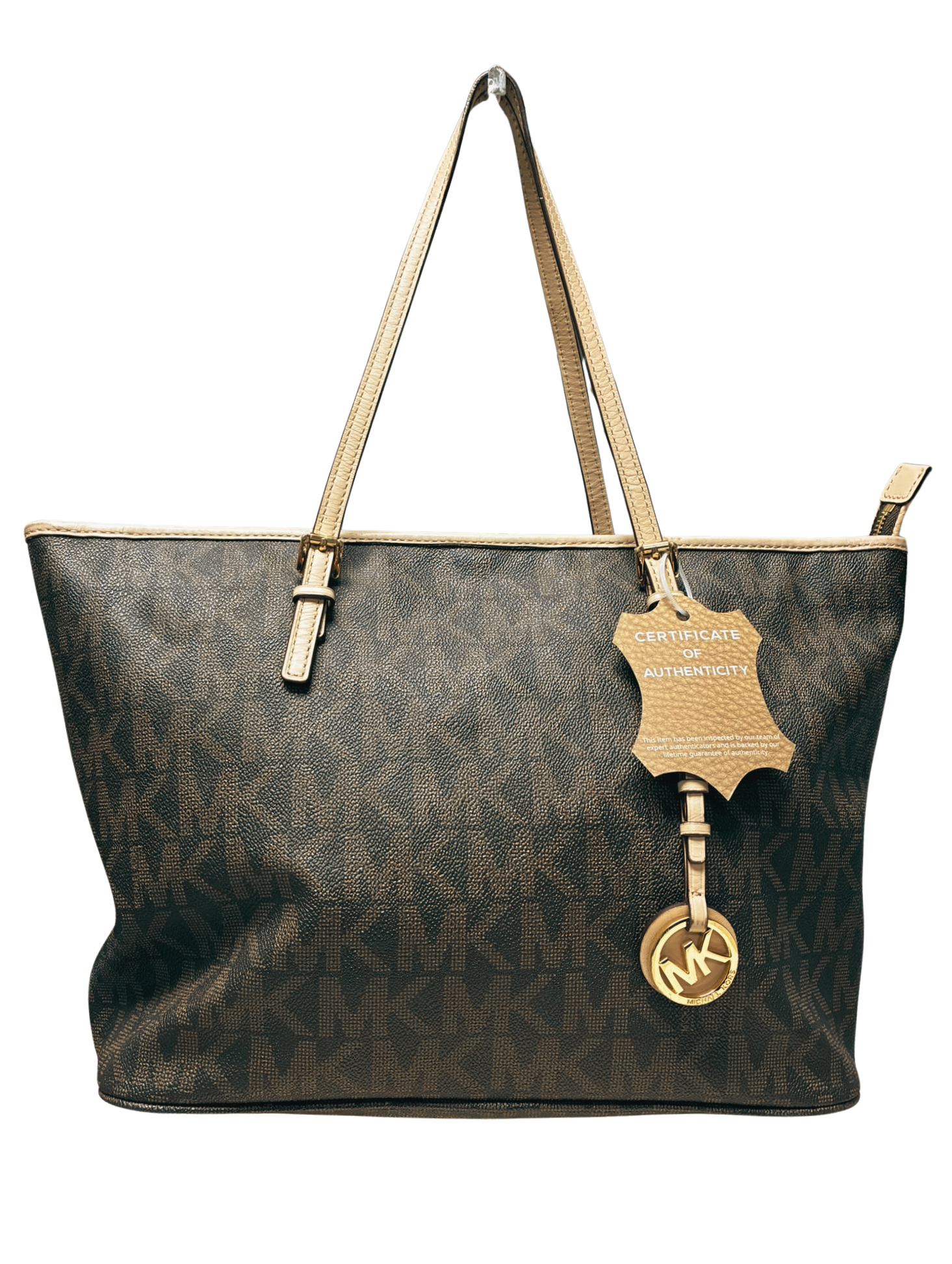 Michael Kors GTVT2B Jet Set PVC Travel Tote Bag Main image
