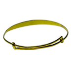 916YG Adjustable Baby Slim Bangle 2.3GM
