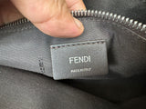 Fendi By The Way Canvas Shoulder Bag Ivory