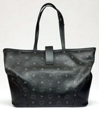 MCM Black Leather Tote S5036