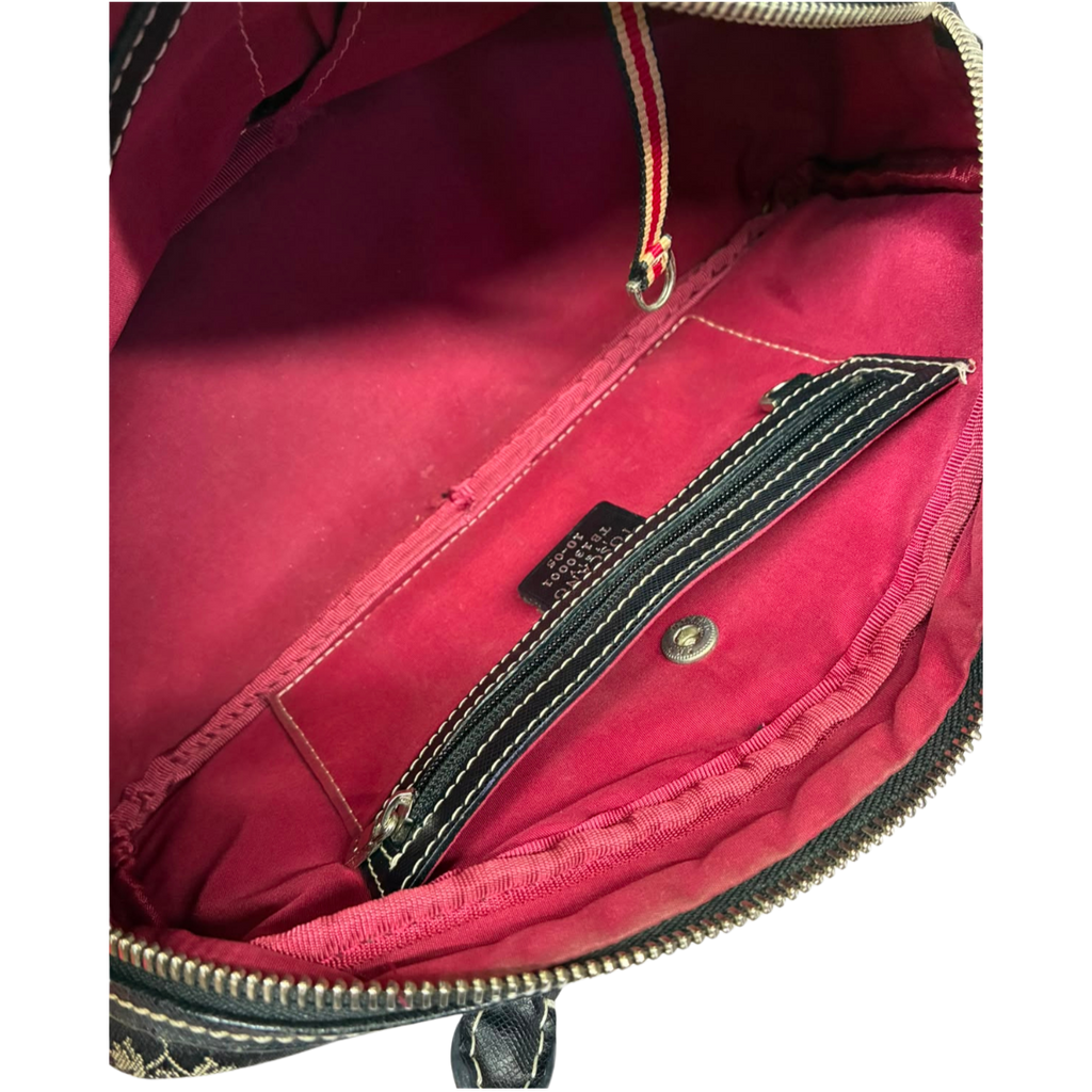 Toscano Vintage Monogram Canvas Tote