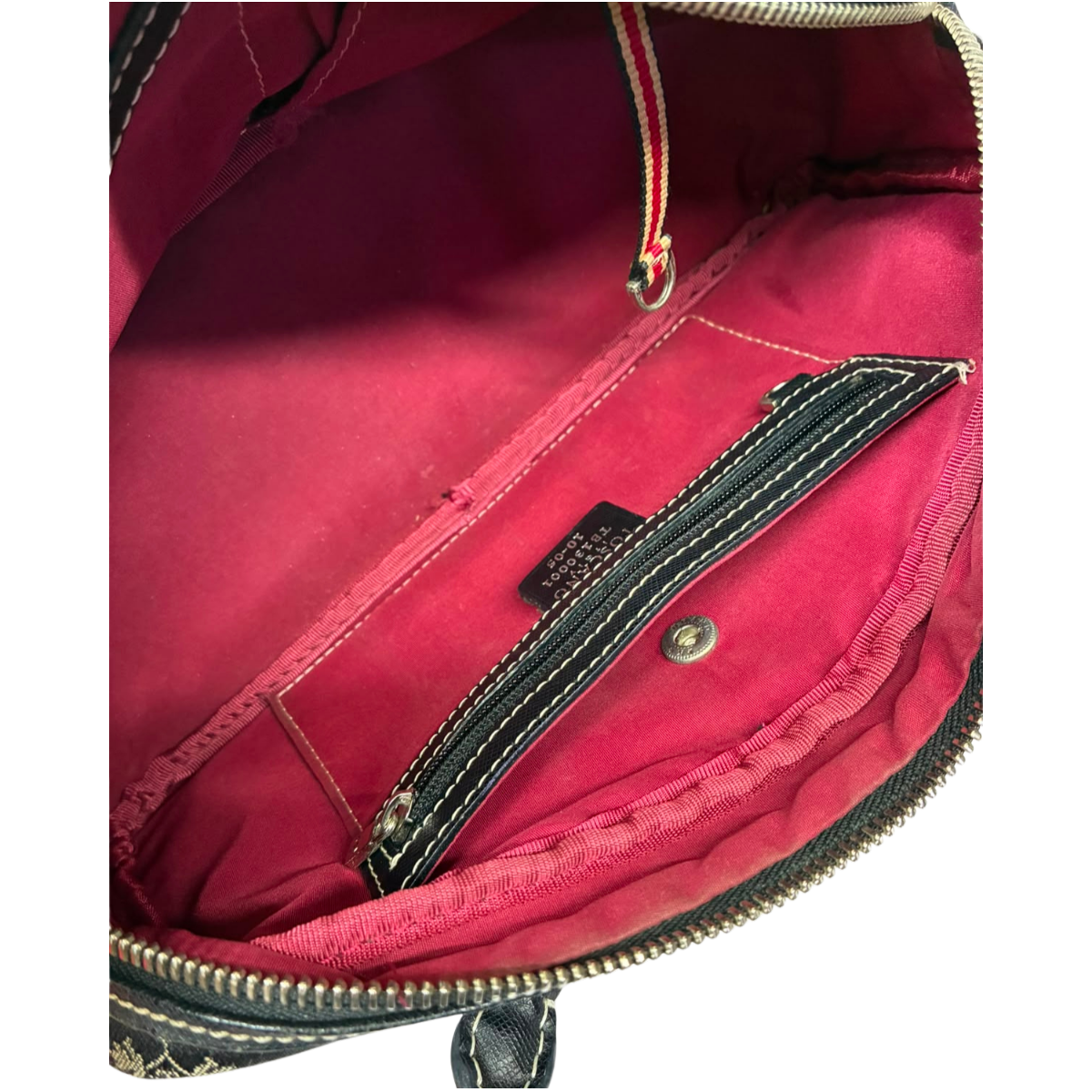 Toscano Vintage Monogram Canvas Tote
