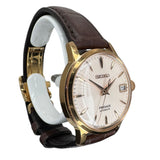 Seiko Presage SRP852J1 Cocktail Bellini Automatic  Brown Leather Ladies Dress Watch (used)