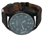 Victorinox 241720 Swiss Army Airboss Mechanical Black Edition Watch 42mm