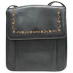 Bonia PVC Sling Bag Black