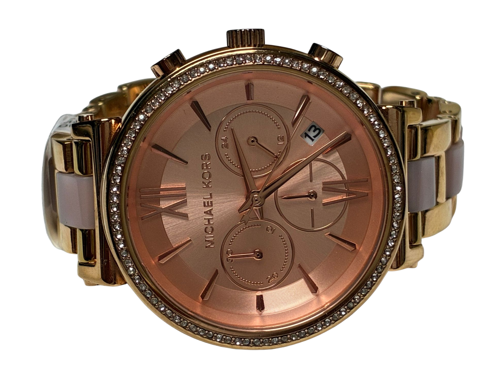Michael Kors Sofie MK6560 Rose Gold Tone Stainless Steel Chronograph Watch Secondary image