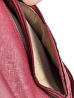 Michael Kors Jet Set Travel Leather Zip Around Continental Wallet Maroon